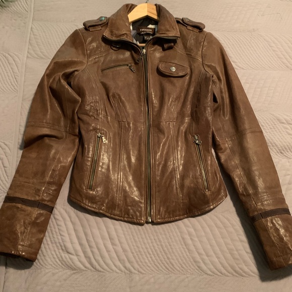 Daniel leather form fitting leather jacket l - Picture 4 of 4
